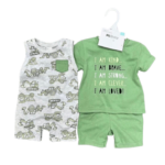 Set 2 Piezas Enterito y Conjunto Verde