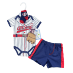 Set 3 Piezas Body Short y Calcetines All Star