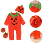Disfraz Halloween Calabaza Bebe - Imagen 2