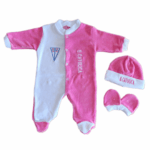 Enterito Osito Plush Católica Bebé Niña