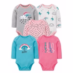 Set de 5 Bodies Manga Larga Arcoiris