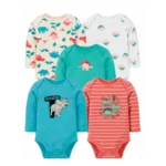 Set de 5 Bodies Manga Larga Triceratops