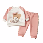 Conjunto Bebe Niña Rosa