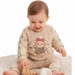 Conjunto Bebe Niña Osita - Imagen 2