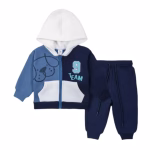 Conjunto Bebe Perro Azul