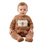 Conjunto 2 pzas Bebe Osito Peludo - Imagen 2